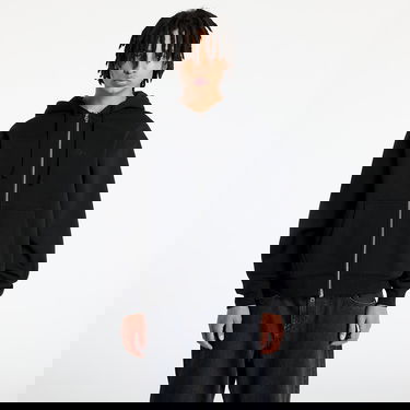 Pulover Dime DIME Cursive Zip Hoodie Črna | DIMESP2549BLK, 0