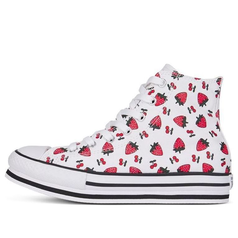 Superge in čevlji Converse Chuck Taylor All Star Platform Eva High Bela | 668016C, 0