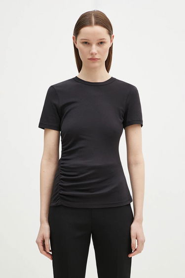 Majica Samsoe Samsoe Samsoe Samsoe Saevelyn Fitted T-Shirt Črna | F24400022, 0