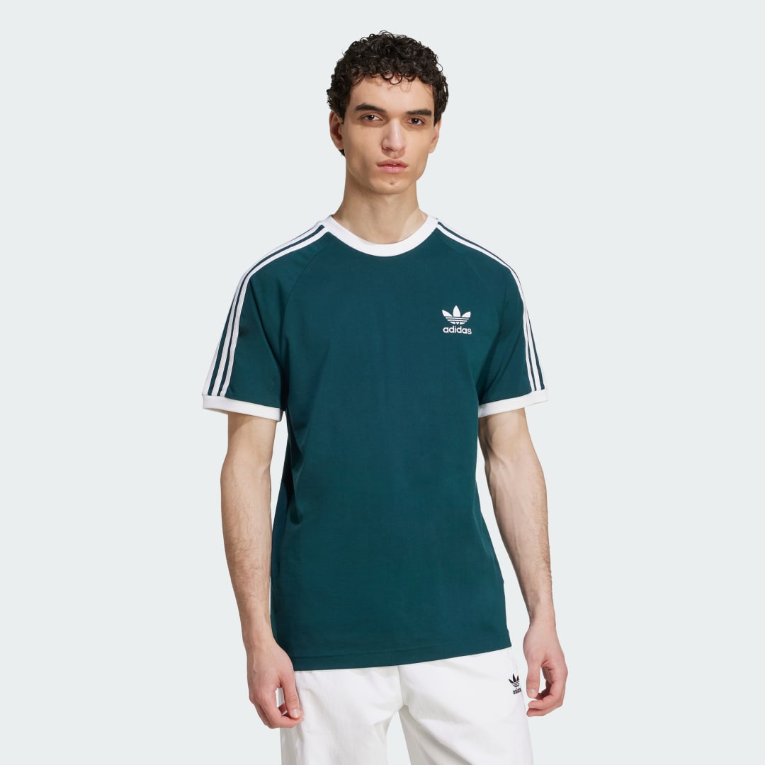 Majica adidas Performance Adicolor Classics 3-Stripes Tee Zelena | JY1374, 0