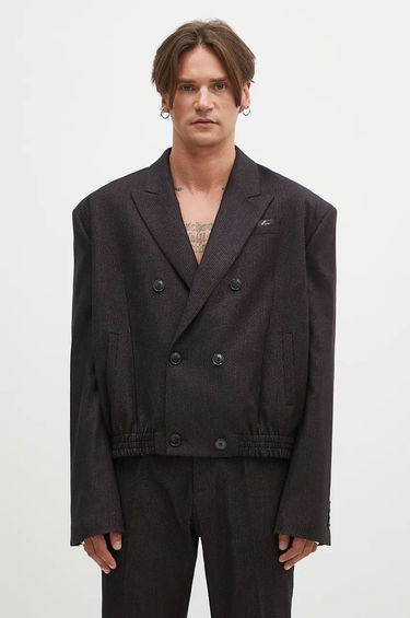 Jakna Martine Rose Elasticated Db Tailored Jacket Črna | 349WT06007, 0