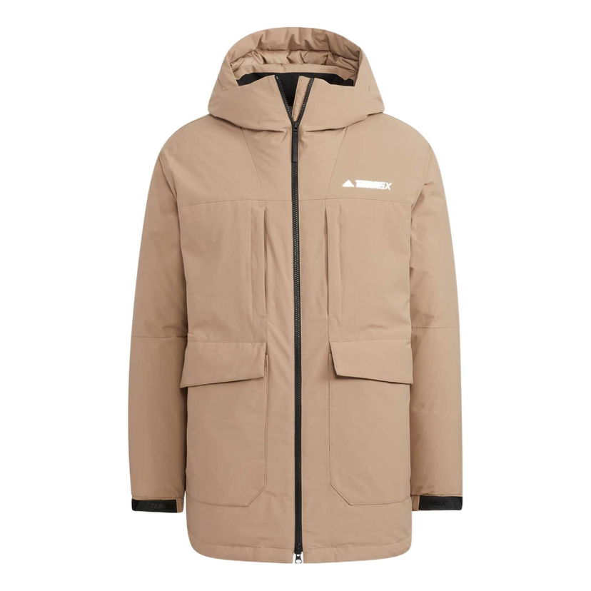 Parka adidas Performance Terrex Mid Down Jacket Bež | HR8445