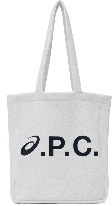 Tote bag A.P.C. A.P.C. ASICS Edition Lou Tote Bag Siva | COHHK-M61977, 0