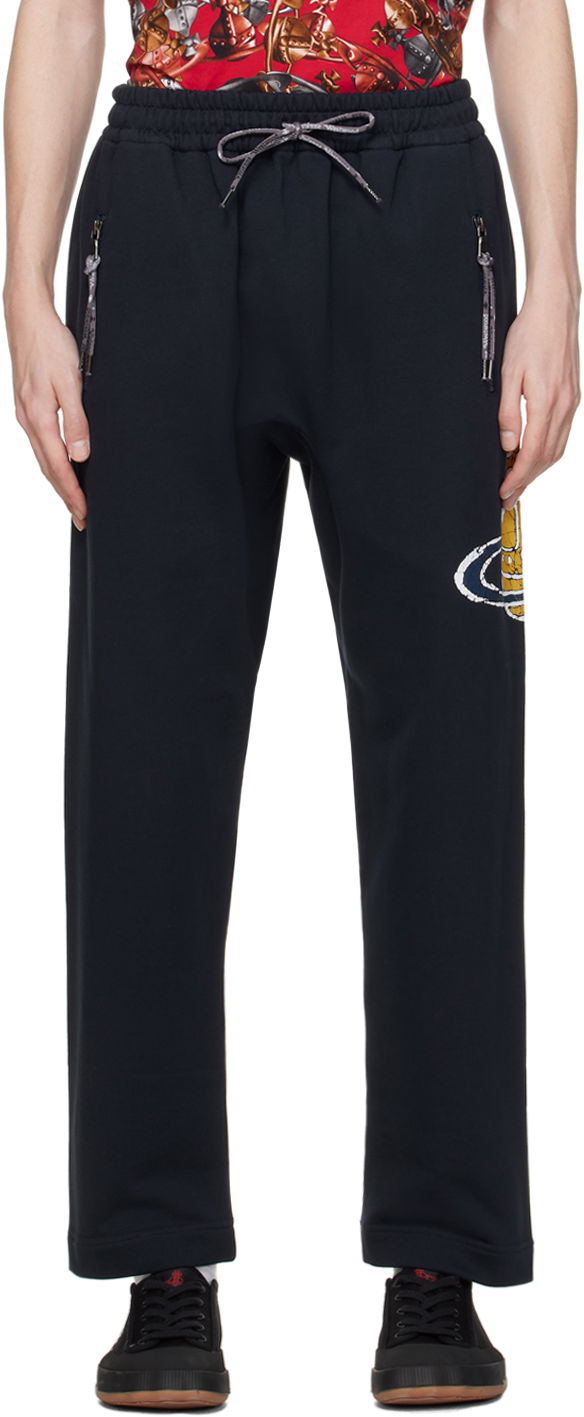 Trenirka Vivienne Westwood Time Machine Sweatpants Mornarica | 3J01000K-J0006-, 0