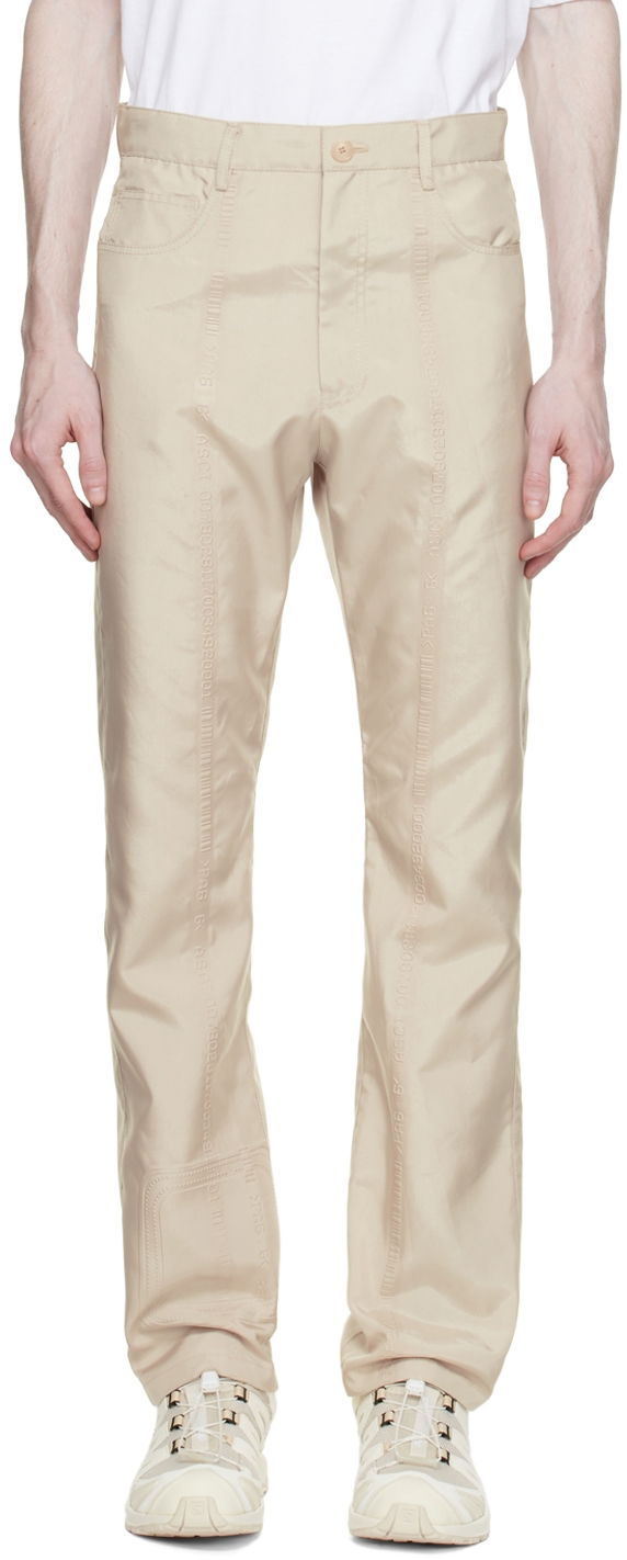 Hlače Kanghyuk Airbag Beige Trousers Bež | RMA22SST14