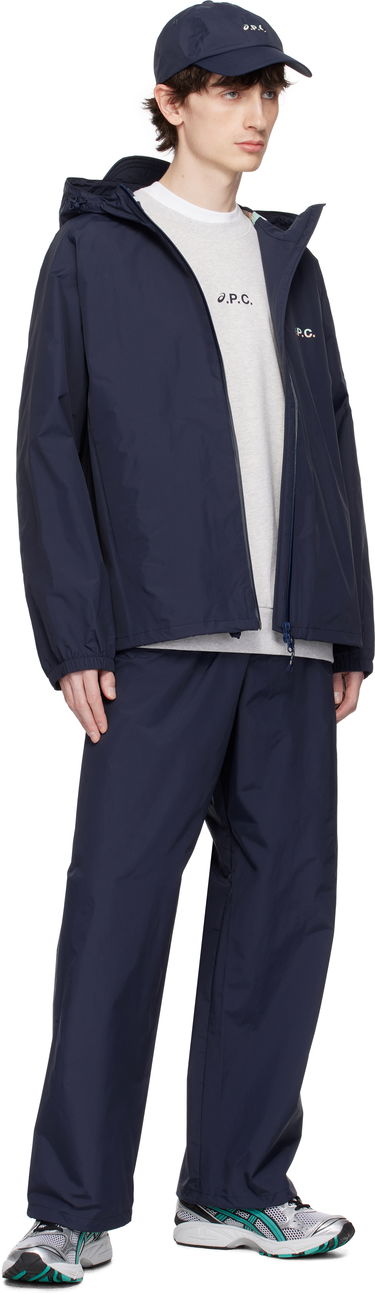 Trenirka A.P.C. ASICS Edition Haze Trousers Mornarica | PSAKM-M08478, 3