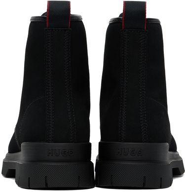 Oblačila BOSS Hugo Embossed Boots Črna | 50522981, 1