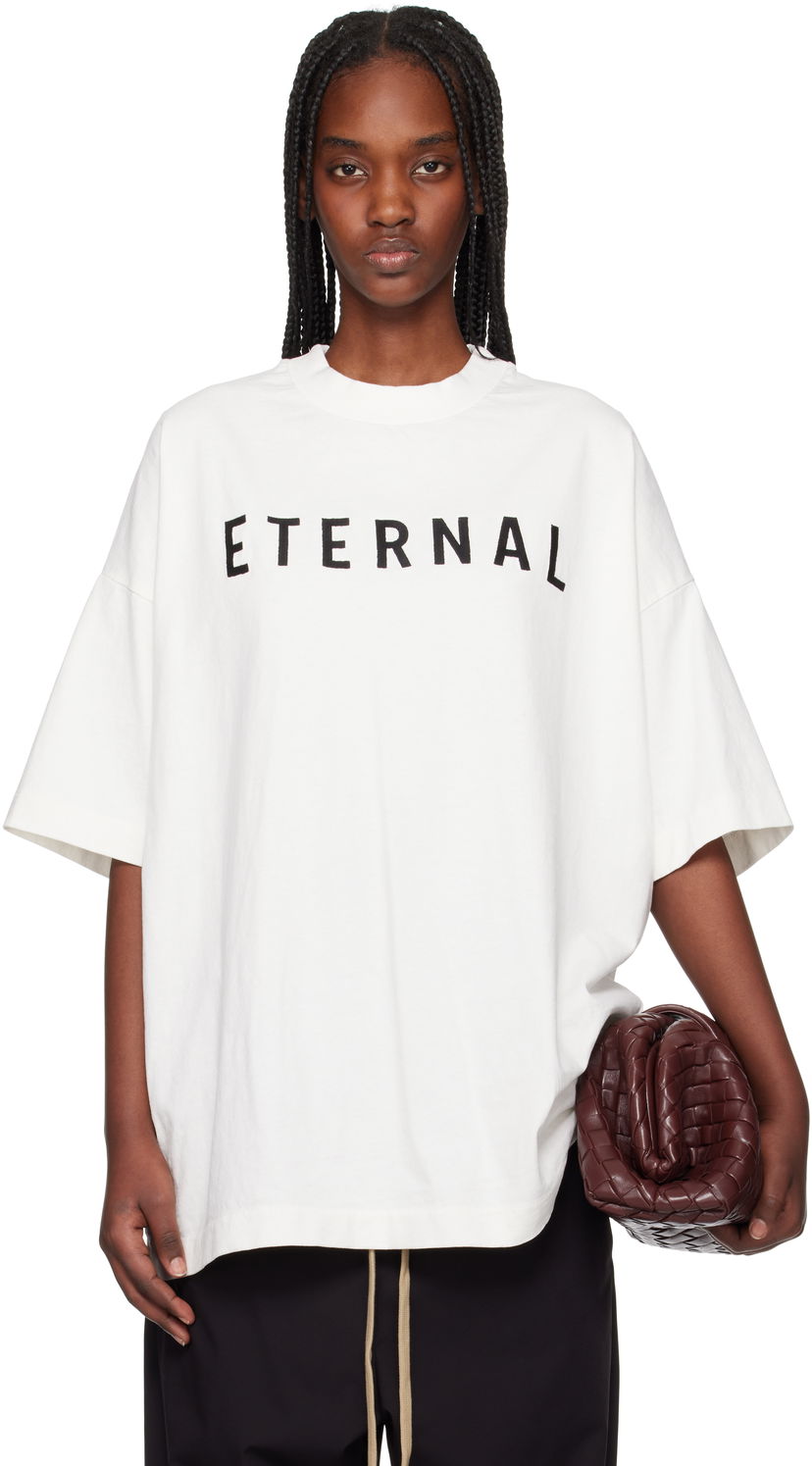 Majica Fear of God Fear of God Eternal Jersey T-Shirt Bela | FGE250-5101HWJ