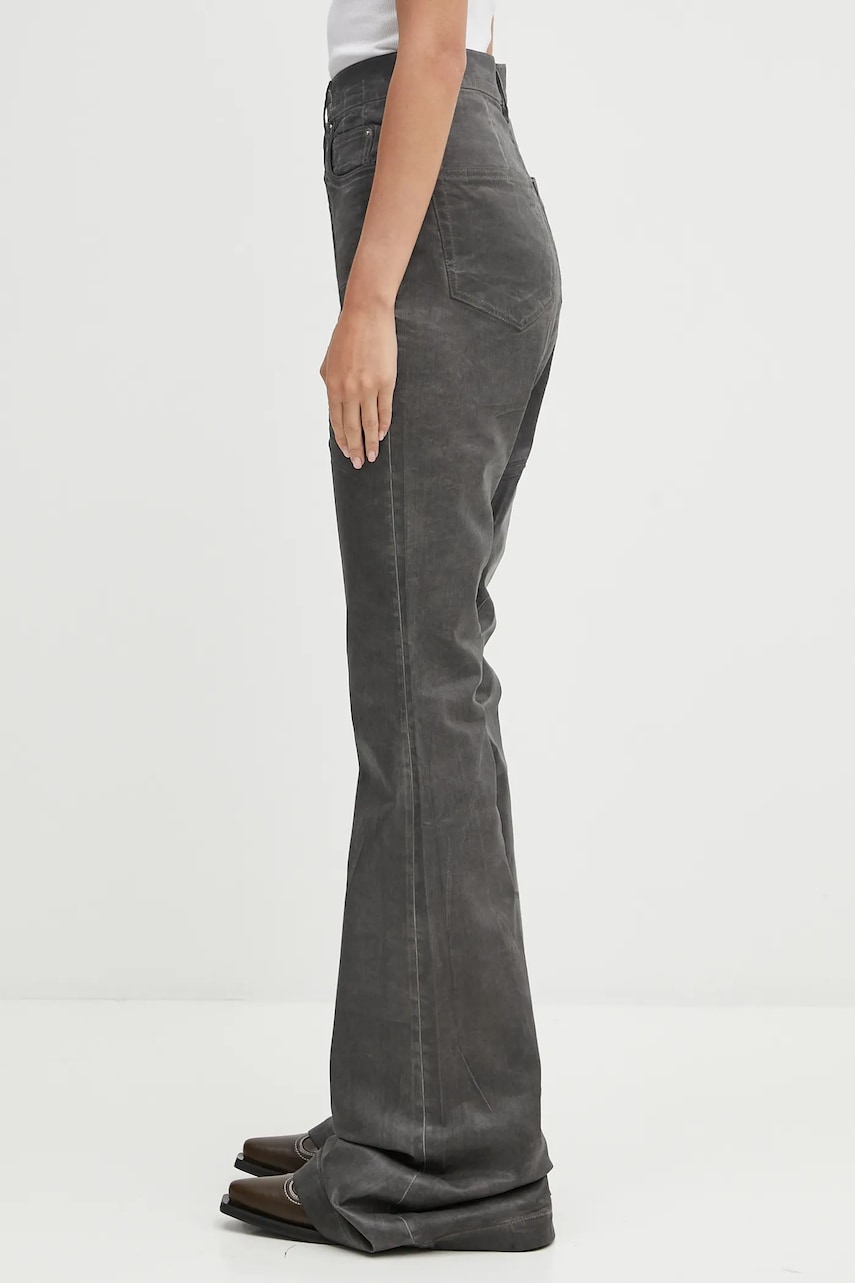 Kavbojke Rick Owens Rick Owens DRKSHDW Bolan Bootcut High Waist Jeans Siva | DS02E7311.SCF, 1