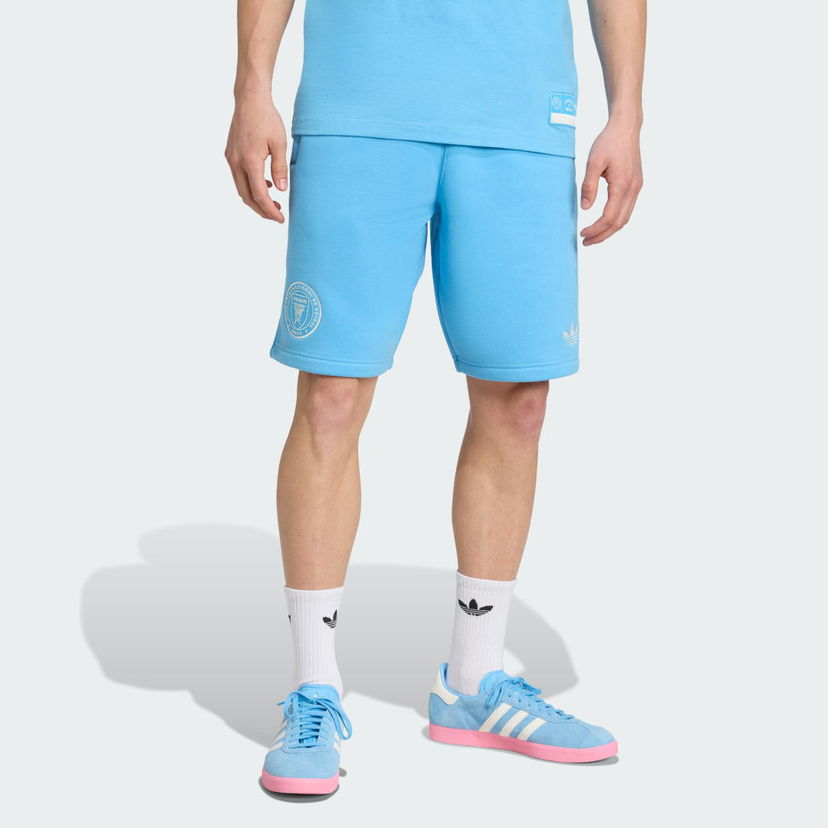 Kratke hlače adidas Originals Inter Miami CF adidas Originals Travel Shorts Modra | JM7302