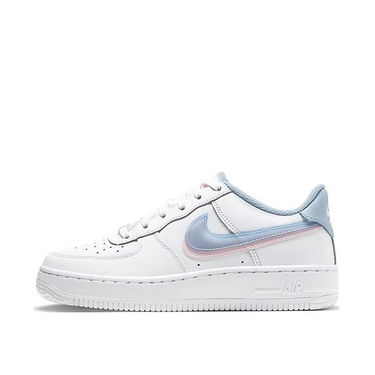 Superge in čevlji Nike Air Force 1 Low LV8 "Double Swoosh" GS Bela | CW1574-100, 3