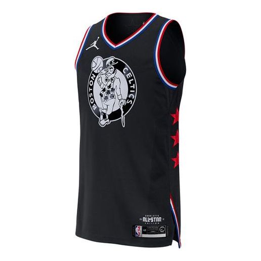 Dres Jordan Jordan NBA All-Star 2019 Boston Celtics Kyrie Irving Basketball Jersey Črna | AQ7288-016