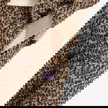 Trenirka Needles Needles Track Pants Leopard Print Rjava | QV316-B, 5