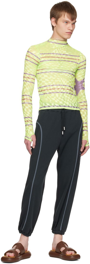 Majica Collina Strada Collina Strada Checkered Turtleneck Top Zelena | XX3221, 3