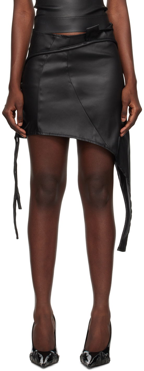 Krila Ottolinger Ottolinger Asymmetric Miniskirt Črna | 1703601