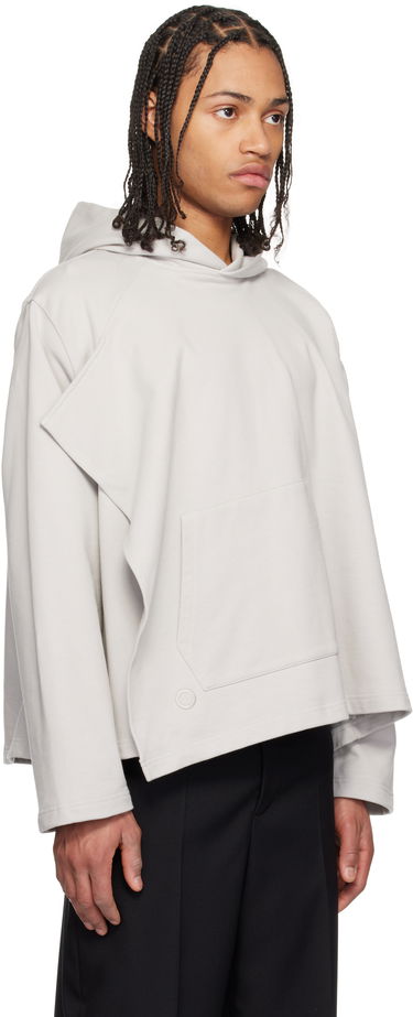 Pulover Craig Green Craig Green Stone Asymmetrical Hoodie Siva | CGSS25CJEHDY13, 1