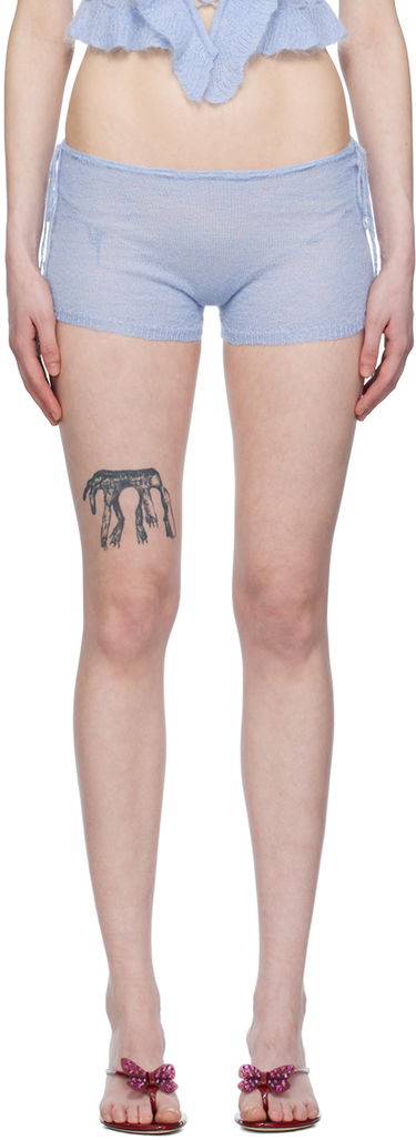 Kratke hlače GUIZIO Guizio Drawstring Shorts Modra | S24607S018, 0