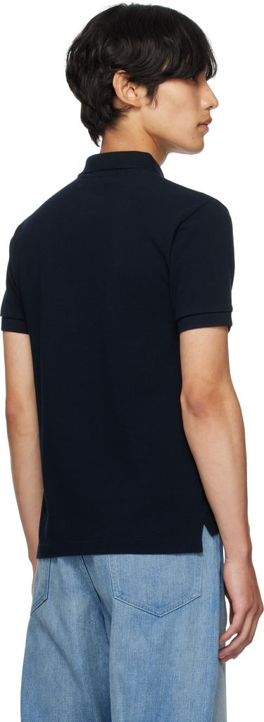 Polo majica Comme des Garçons Comme des Garçons Play Heart Patch Polo Mornarica | AZ-T006-051, 2