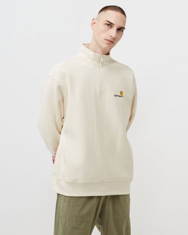 Pulover Carhartt WIP Half Zip American Script Bež | I027014.05XX, 3