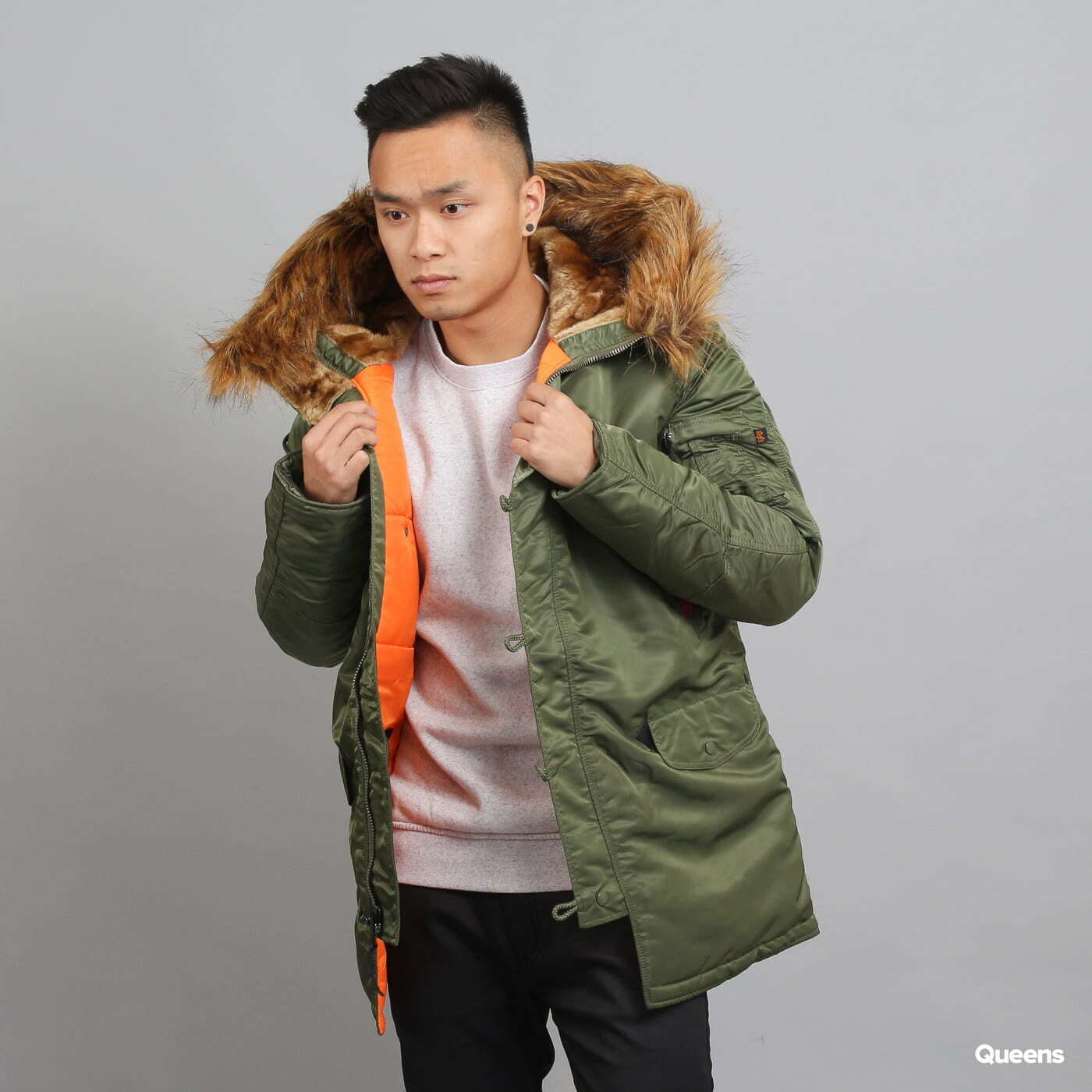 Jakna Alpha Industries Jacket N3B VF 59 olivová M Zelena | 103141 01, 0