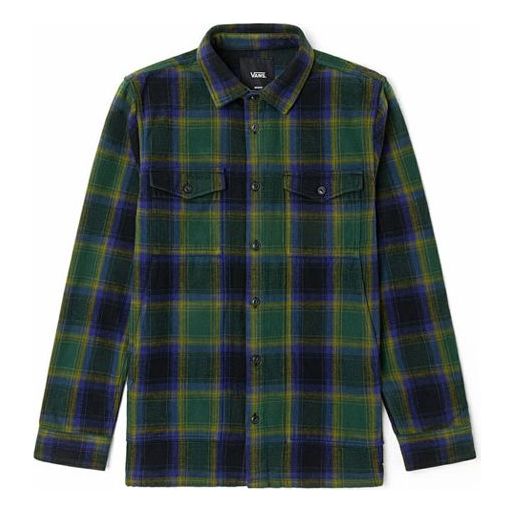 Srajce Vans Plaid Casual Long Sleeve Shirt Zelena | VN0A5KLYZ17
