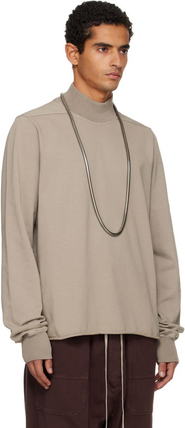 Pleteni pulover Rick Owens Rick Owens DRKSHDW Concordians Headon DBL Turtleneck Bež | DU02E7263 RIG, 1