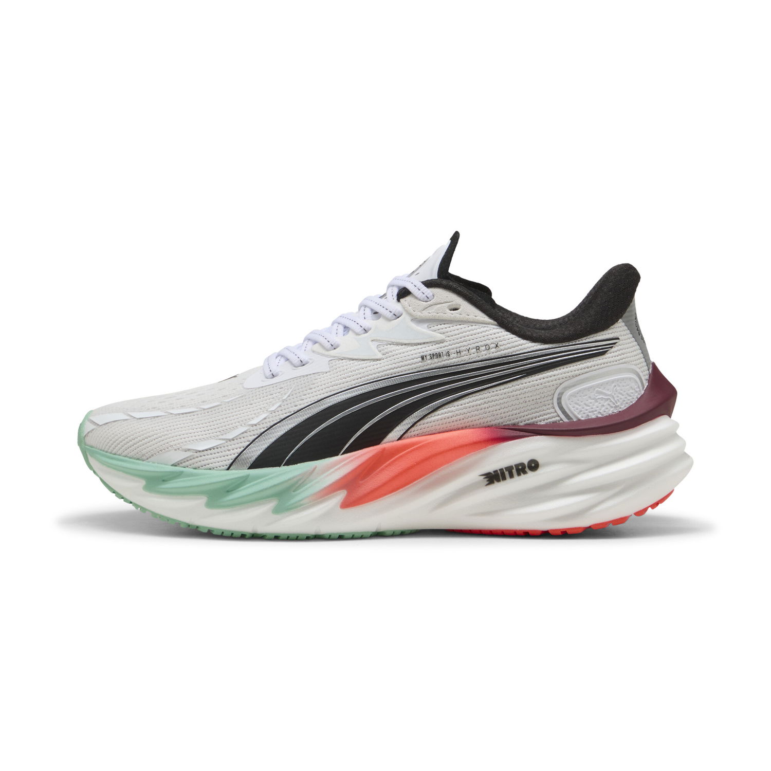 Superge in čevlji Puma PUMA x HYROX Velocity NITRO 4 Bela | 311912_01, 0