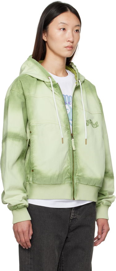 Jakna Dime Dime Hooded Utility Jacket Zelena | DIMESU251MAT, 4