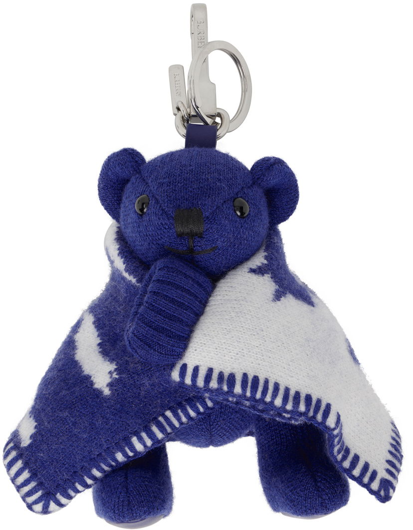 Obeski za ključe Burberry Thomas Bear Keychain Mornarica | 8078760