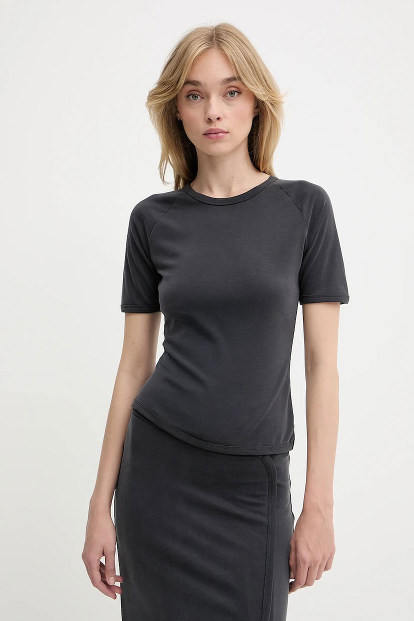 Majica Samsoe Samsoe Samsoe Samsoe SASUS T-Shirt Črna | F25200040