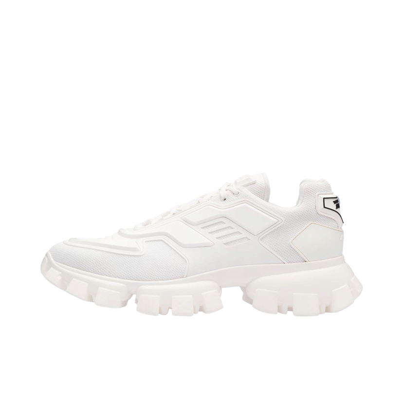 Superge in čevlji Prada Cloudbust Thunder Knit 'White' Bela | 2EG293_3KZU_F0009