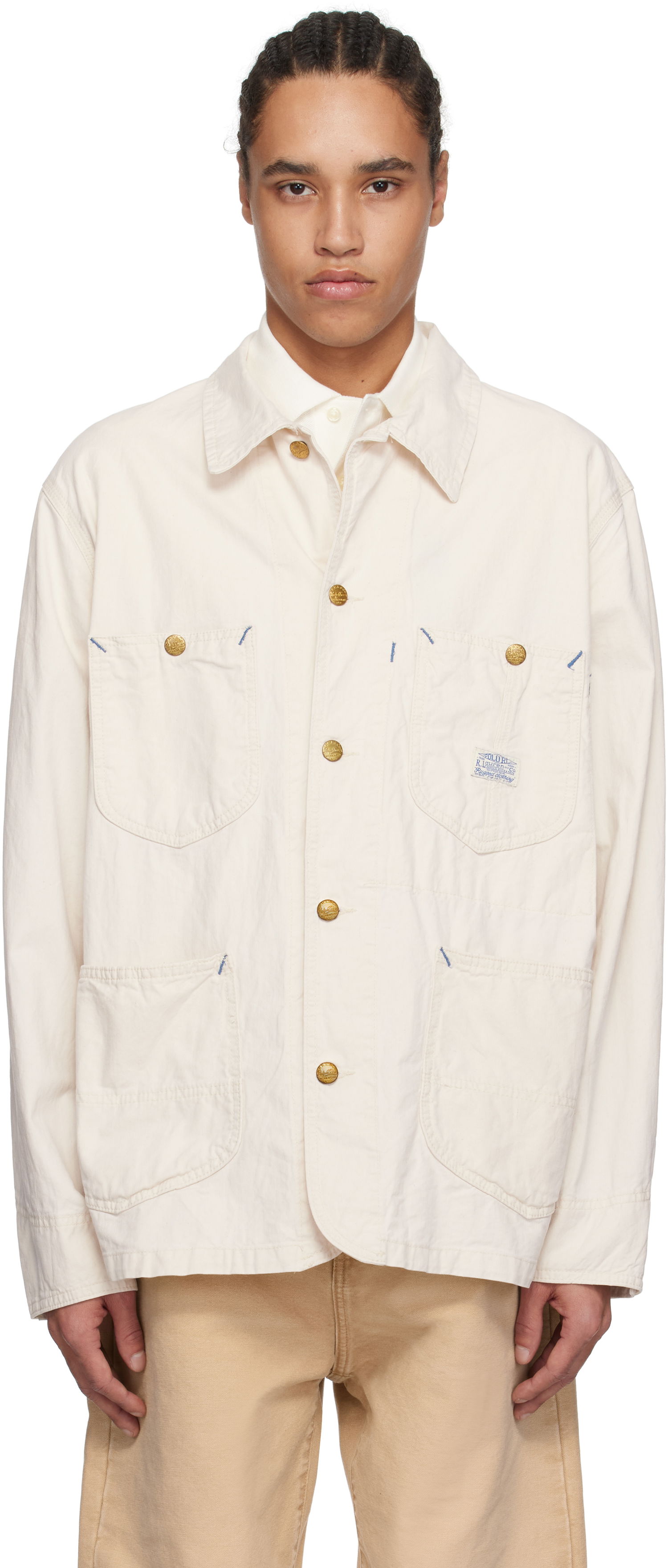 Jakna Polo by Ralph Lauren Polo Ralph Lauren Twill Utility Jacket Bela | 710963270001, 0