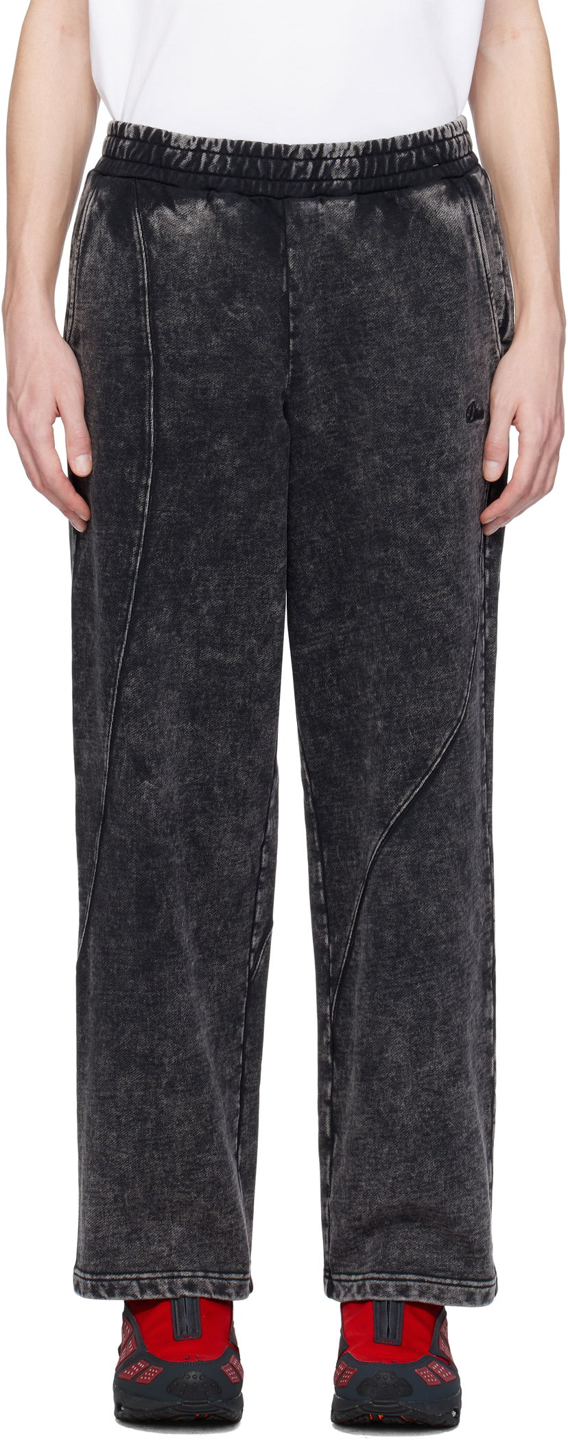 Trenirka Dime Dime Cyclone French Terry Sweatpants Črna | DIMESP2513BLK