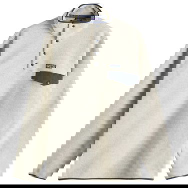 Pleteni pulover Patagonia Lightweight Synchilla Snap-T Pullover Fleece, Size Large Bež | 25551-OTSM, 0