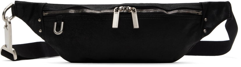 Torbice za okoli pasu Rick Owens Rick Owens Hollywood Geo Bumbag Črna | RA01E0630 LBA