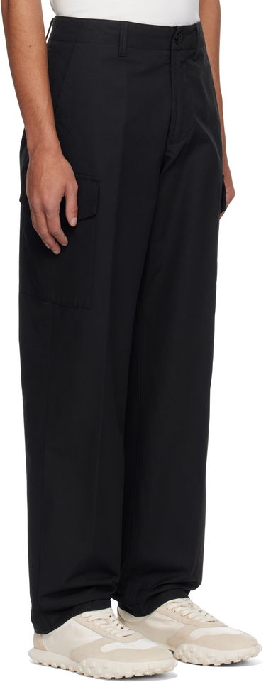 Cargo hlače Stone Island Stone Island Weatherproof Cotton Canvas Ghost Cargo Pants Črna | K1S15 3100008 S00F1, 1