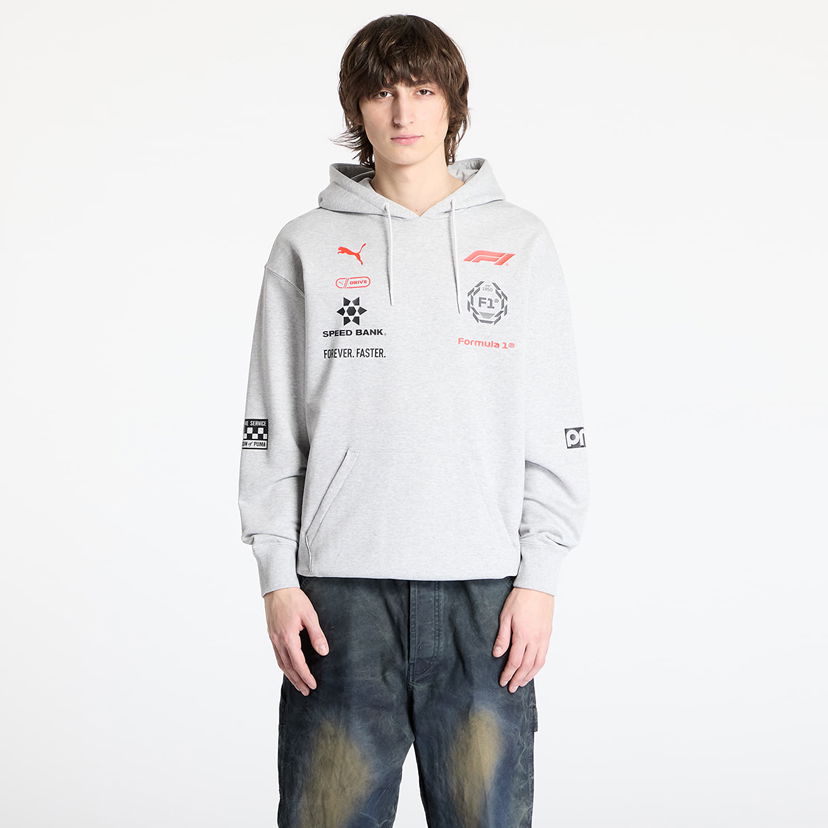 Pulover Puma F1 Racing Hoodie Siva | 63224401