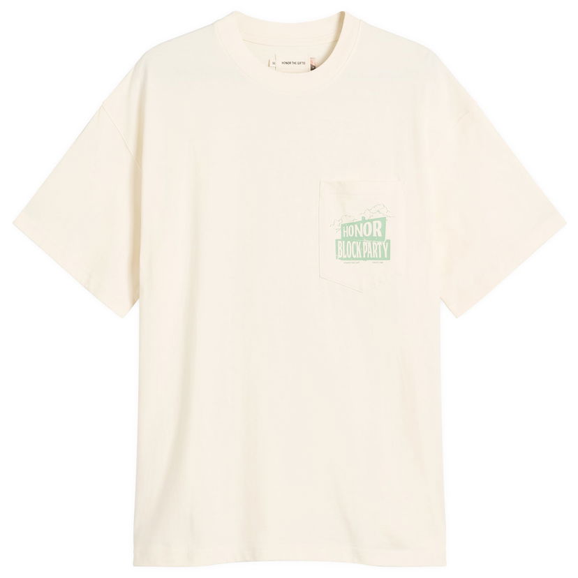 Majica Honor The Gift 88 Block T-Shirt Bela | HTG250245-BON