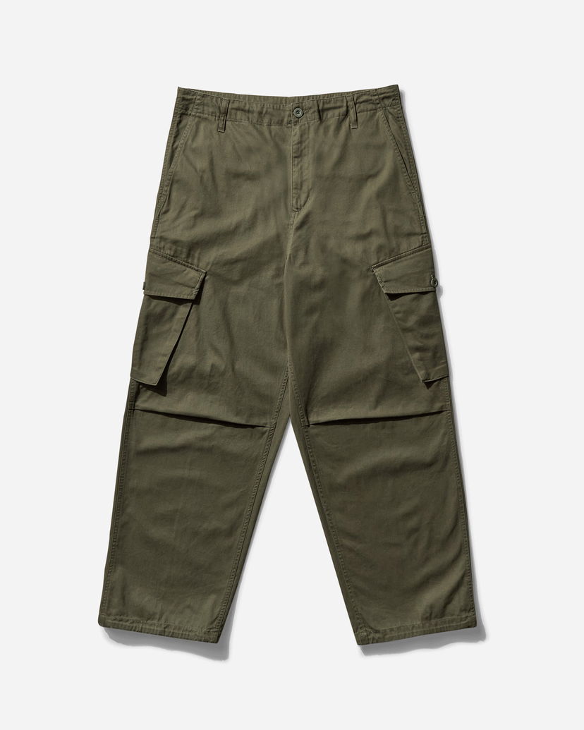 Cargo hlače Carhartt WIP Unit Turtle Stone Washed Cargo Pants Zelena | I034562 4106