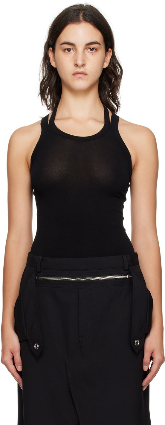 Majica brez rokavov Dion Lee Dion Lee Helix Tank Top Črna | C7236F23