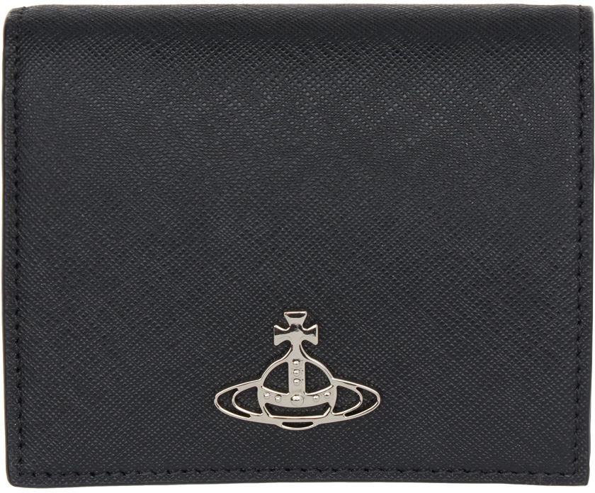 Denarnica Vivienne Westwood Black Billfold Wallet Črna | 51150031W-L001N-, 0