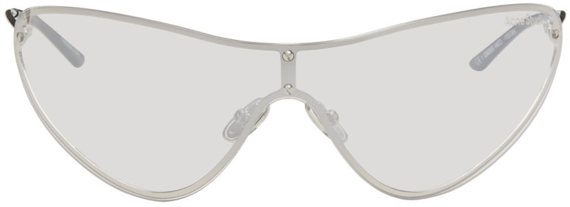 Sončna očala Acne Studios Silver Metal Frame Sunglasses Siva | C30055-