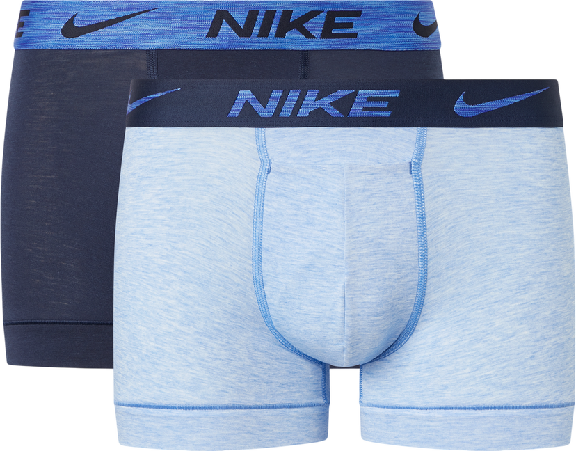 Boksarice Nike Nike Reluxe Trunk Boxer Shorts - 2 Pack Modra | ke1077-k30