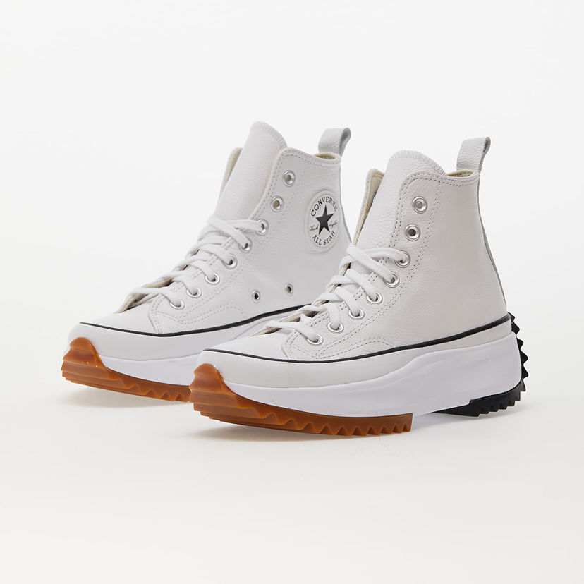 Superge in čevlji Converse RUN STAR HIKE HI WHITE/BLACK/GUM Bela | A04293C