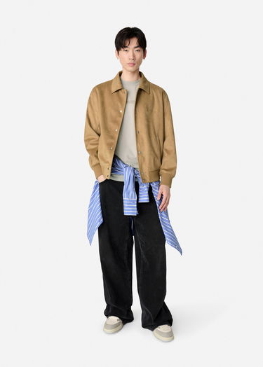 Bomber jakna AXEL ARIGATO Faux Suede Varsity Jacket Bež | A2859002, 4