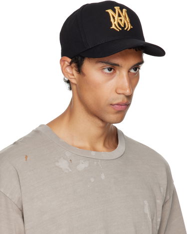 Kapa AMIRI AMIRI Full Canvas MA Cap Črna | AMHACP1067, 1