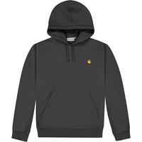 Pulover Carhartt WIP Hooded American Script Sweat Črna | I028279-blk, 0