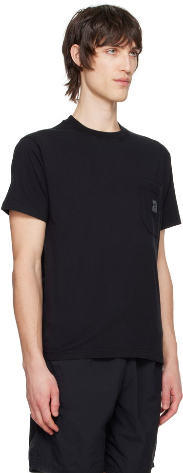 Majica Stone Island Stone Island Organic Cotton Jersey Fissato T-Shirt Bela | K1S15 2100219 S0057, 4