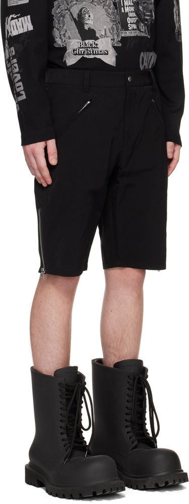 Kratke hlače We11done We11done Biker Shorts Črna | WD-PT1-23-072-M-BK, 1