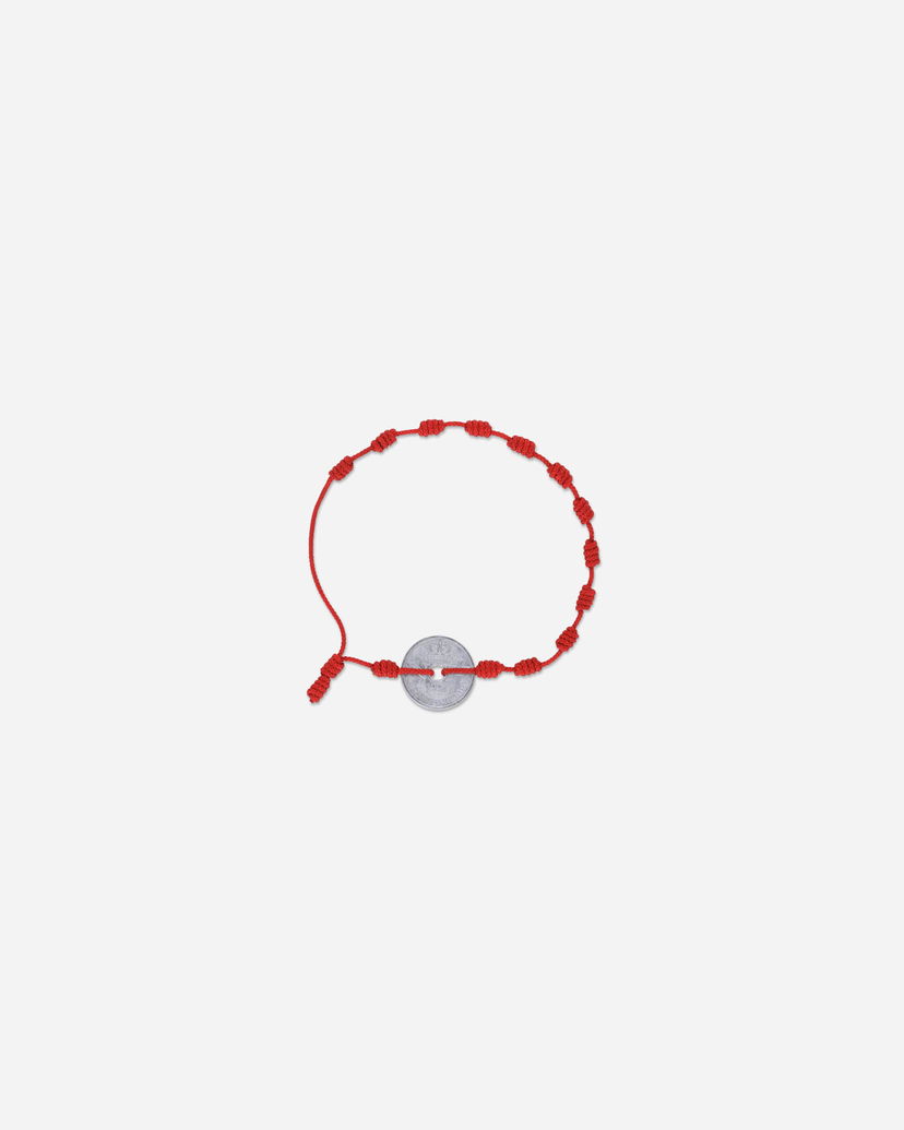 Zapestnica Neighborhood Coin Cord Bracelet Rdeča | 251MYNH-AC02 RE